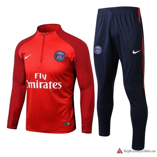 Chandal Paris Saint Germain 2017-2018 Rojo